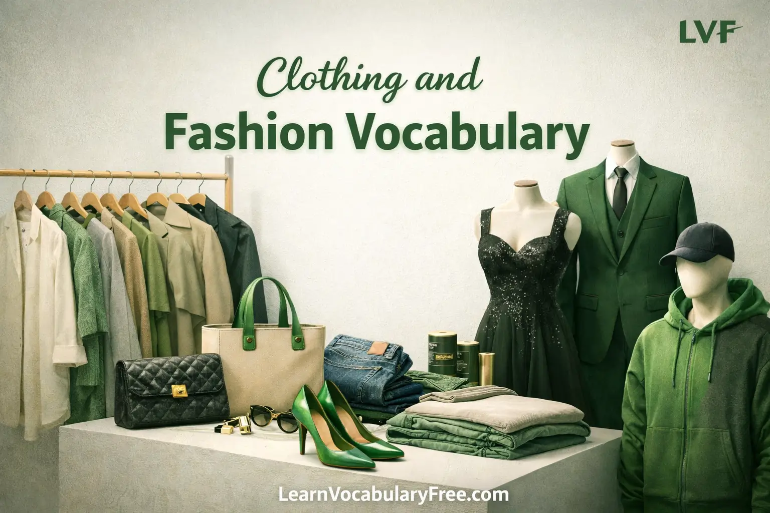 Clothing and Fashion Vocabulary List: 70+ Essential Words for Style ...